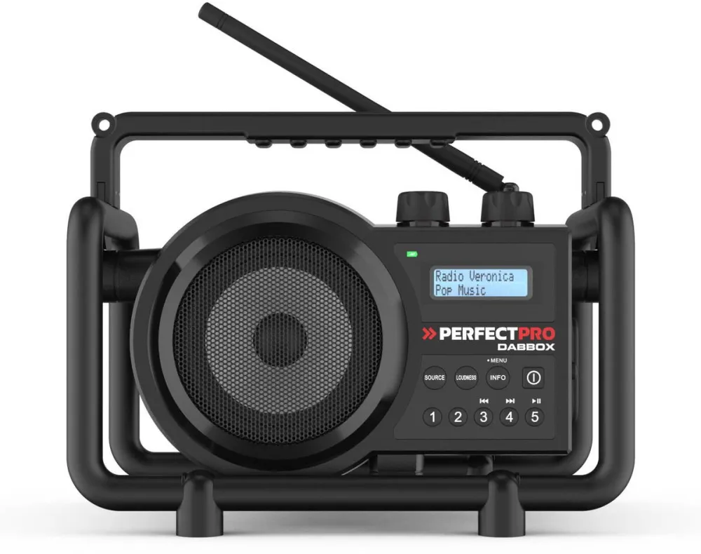 Perfectpro Radio de santier PerfectPro Dabbox rezistent la socuri, umezeala si praf