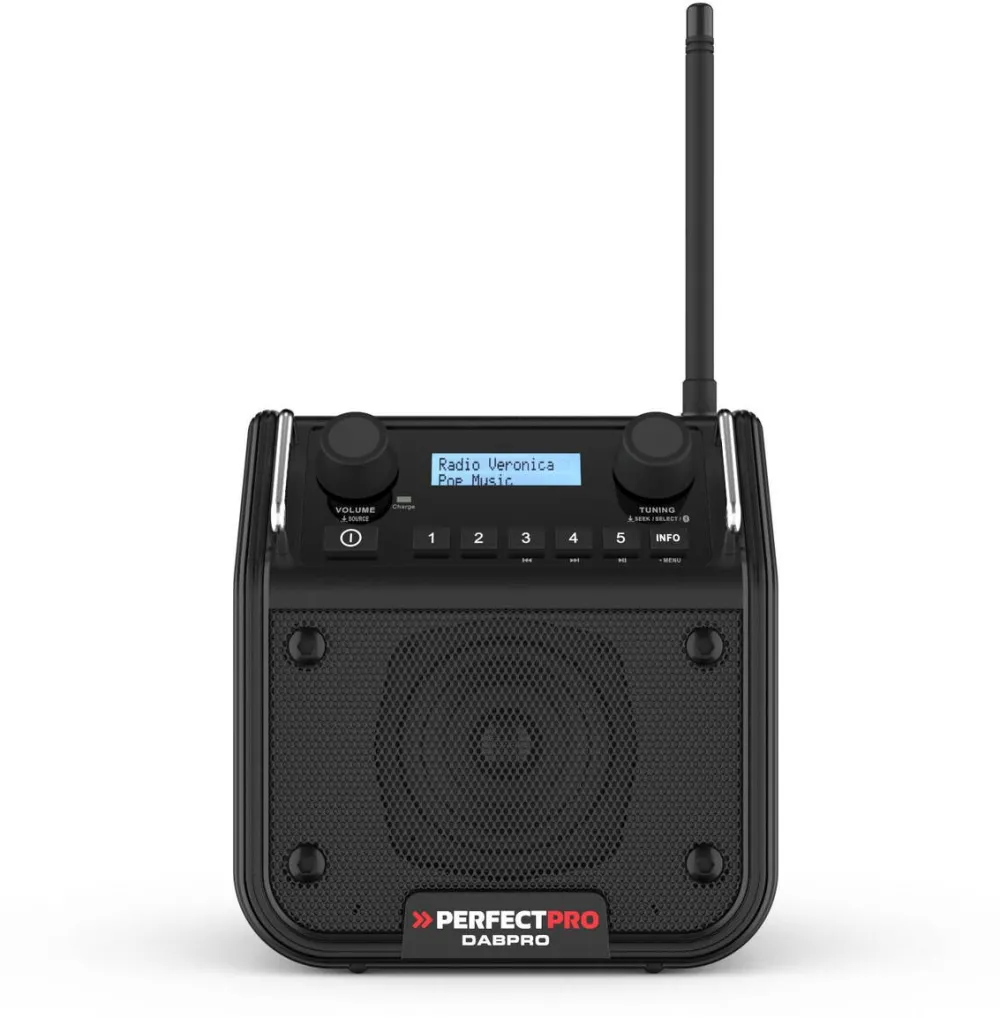 Perfectpro Radio de santier PerfectPro Dabpro rezistent la socuri, umezeala si praf