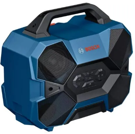 BOSCH Boxa portabila BOSCH Professional GPB 18V-6 C, 12/18 V, IP54, conexiune Bluetooth/USB/Multi-Speaker Sound, fara acumulator, fara incarcator