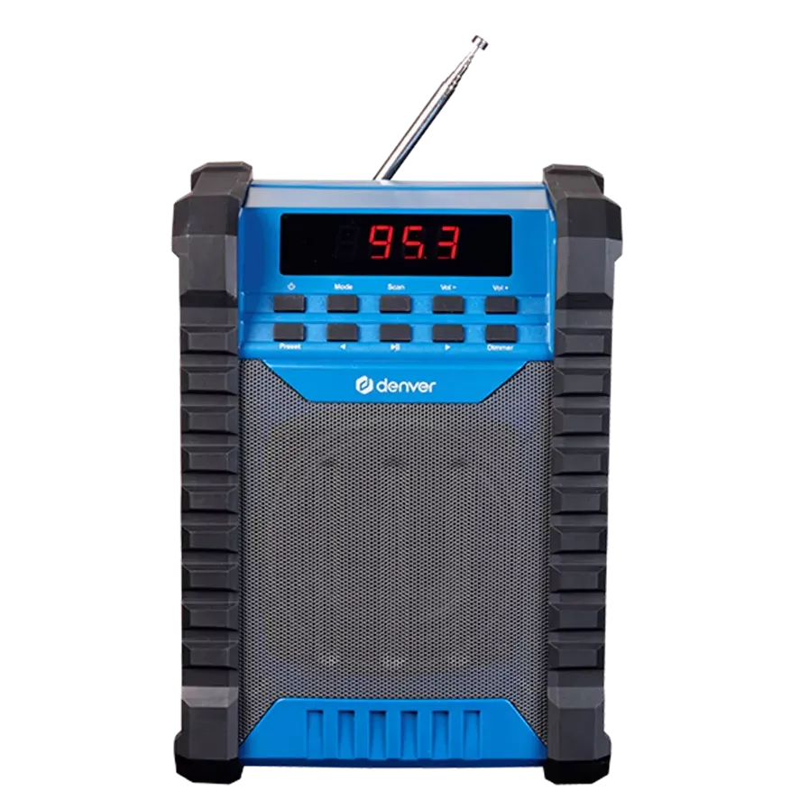 DENVER Boxa portabila Denver WRB-60 bluetooth - negru/albastru