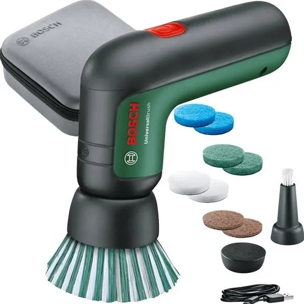 BOSCH Perie de curatare Bosch Set UniversalBrush, acumulator Li-Ion 3.6 V, 2 Ah, utilizare universala