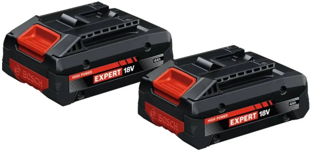 BOSCH Set 2 acumulatori Bosch Professional EXPERT 1600A03738,2 x EXBA18V-40 (4Ah)