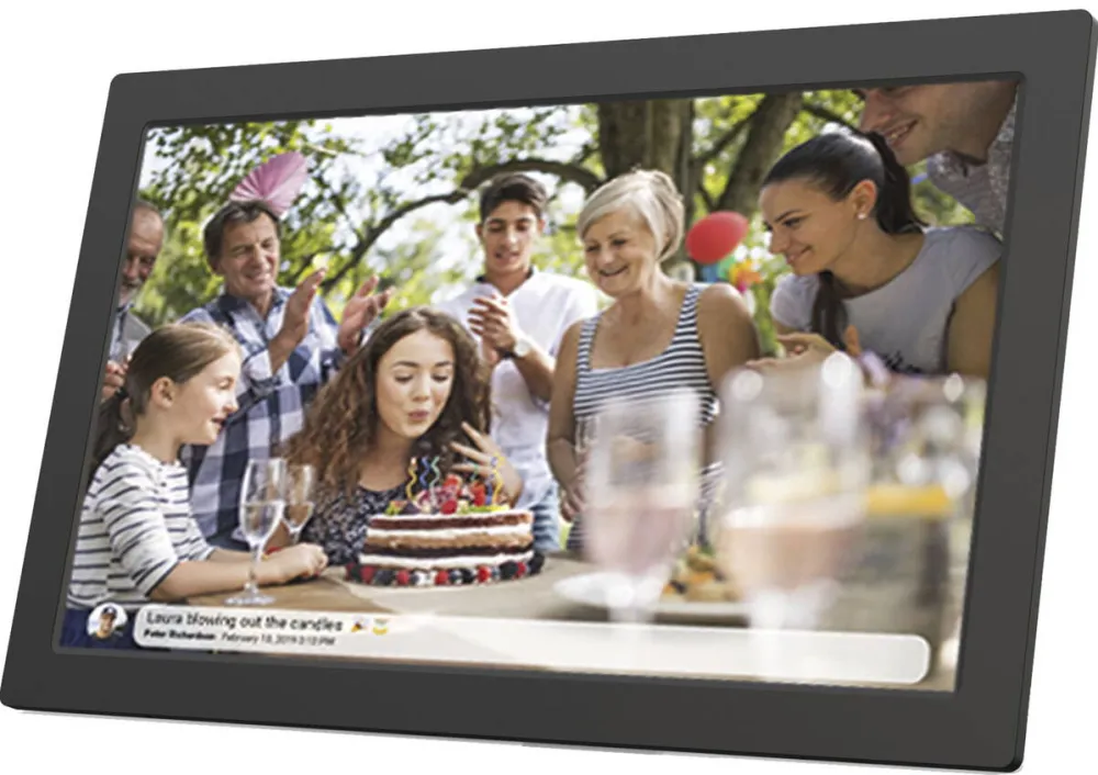 Rama foto DENVER digitala, FRAMEO PFF-2160 Ecran tactil IPS, 21.5", Memorie Wi-Fi 32GB