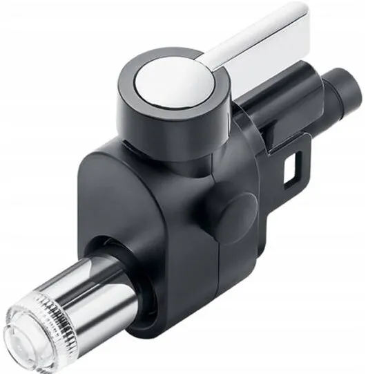 JURA Duza pentru spumare lapte Jura G2, spumator profesional, tehnologie spuma fina, compatibila cu S8/E8/E80/E800, negru/crom, 1 buc