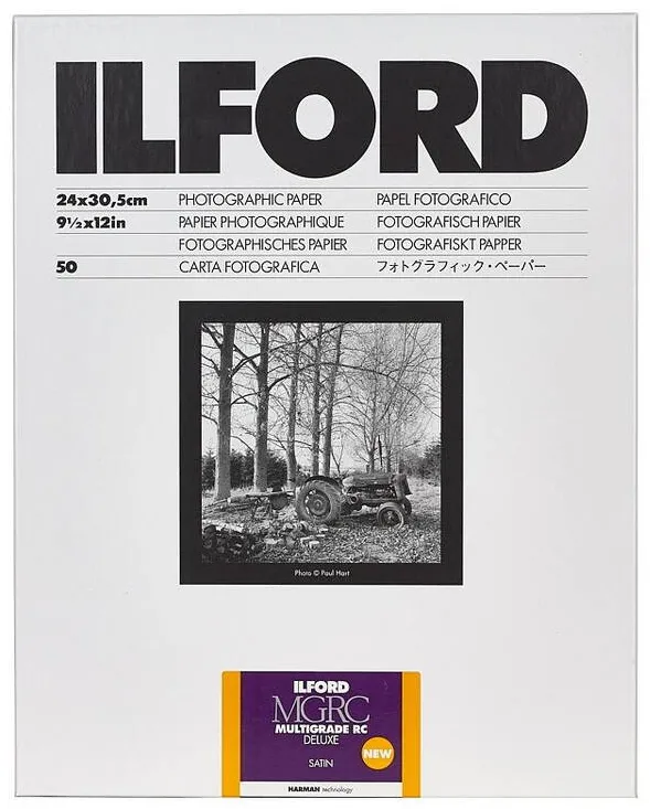 Hartie Foto Ilford Hartie multigrade V RC deluxe 24x30/50 satin