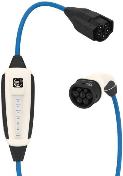NRGkick Mobile Wallbox 16A 5m Pure for PV charging (white, 11 kW, 5 meter cable, WiFi + Bluetooth)