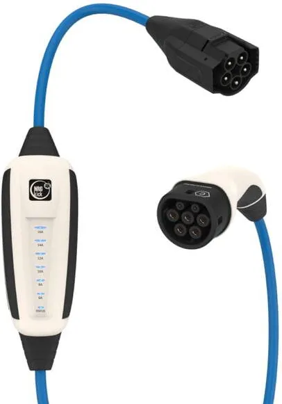 NRGkick Mobile Wallbox 16A 7.5m Pure for PV charging (white, 11 kW, 7.5 meter cable, WiFi + Bluetooth)