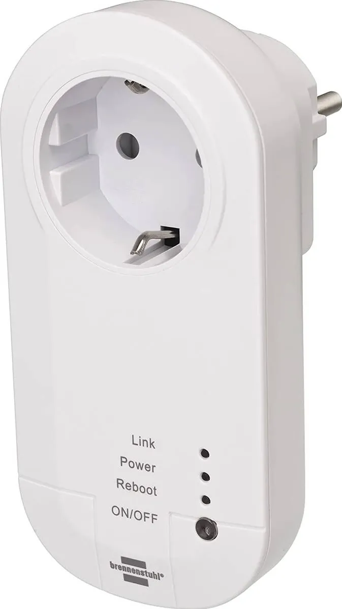 Brennenstuhl Brennenstuhl Wifi socket, switchable socket (white)