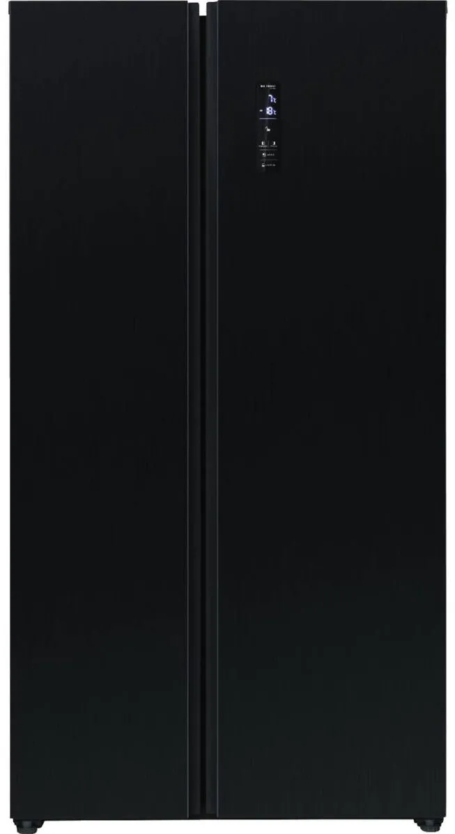 Frigider Side by Side Bomann SBS 7344 442 l inox inchis la culoare
