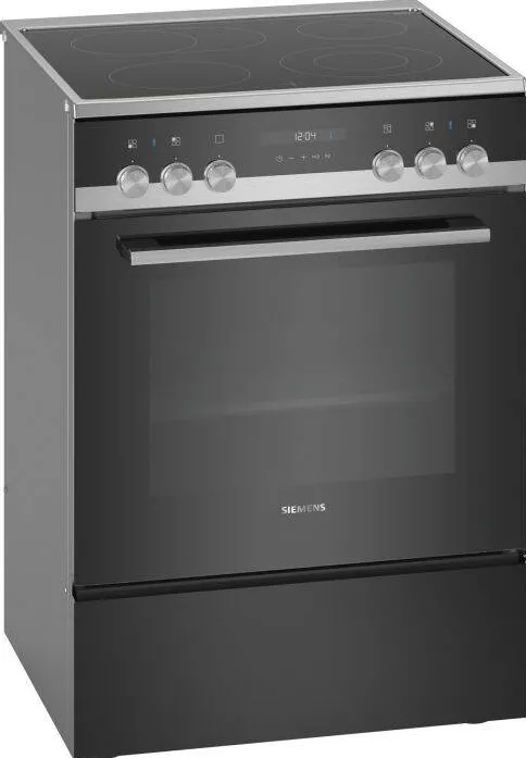 Aragaz electric SIEMENS HK9S5A240 iQ500 plita vitroceramica 60 cm negru/inox