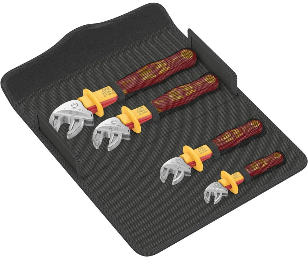 WERA Set de chei cu cap deschis izolate  6004 Joker VDE 4 Set 1