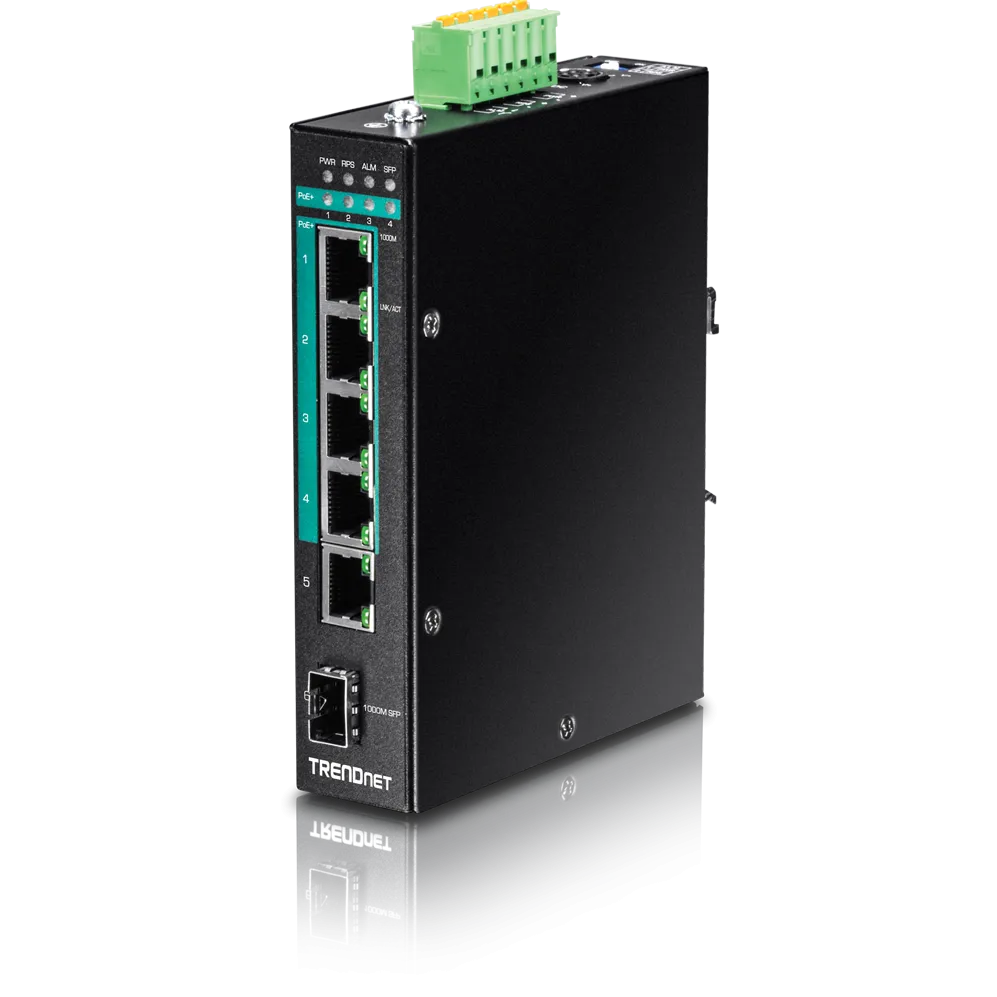 Switch managed TRENDnet TI-PG541I 6 porturi PoE+
