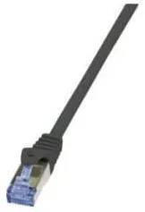 Accesoriu Retea Logilink Cablu Retea Cat7 Primel. S/FTP Negru 10,0m