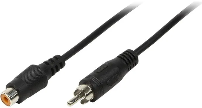 Logilink AudioVerl. 1x Cinch -> 1x Cinch St/Bu 5.00m bk