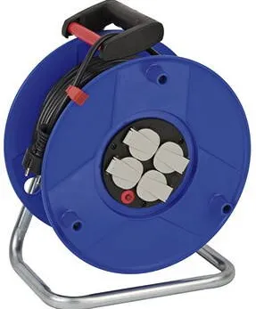 Brennenstuhl Cable Reel "Garant", 50m, Black/Blue/Grey