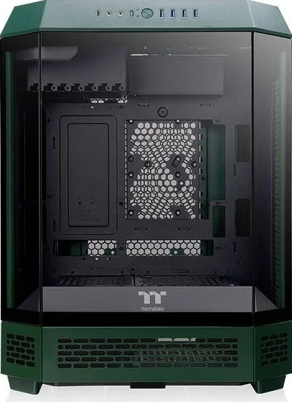 Carcasa PC Thermaltake The Tower 600 (dark green, tempered glass x 3)