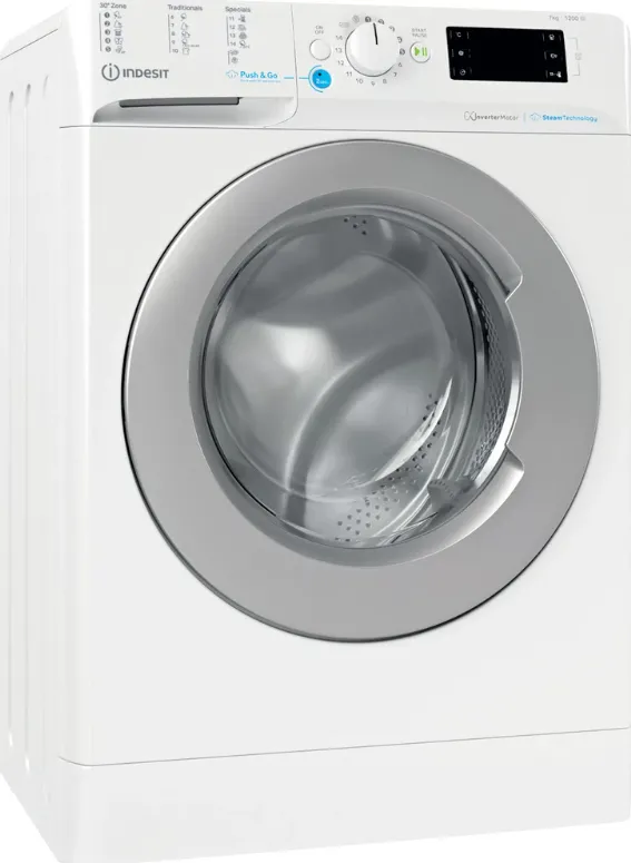 Masina de Spalat INDESIT BWSE 71295X WSV EU, incarcare frontala, Energy Class B, 7 kg, Alb