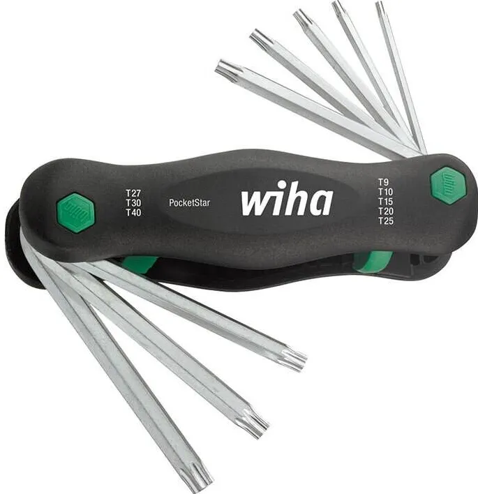 Wiha Wiha Multitool PocketStar TORX black, 8 tools