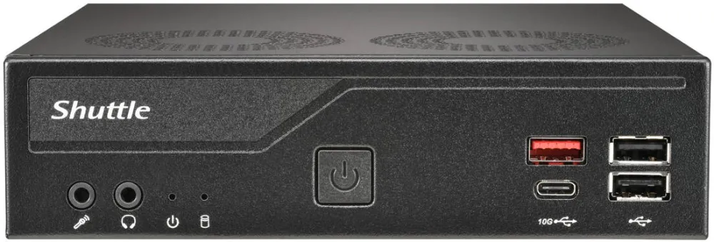 Sistem Mini Shuttle Barebone slim DH810 Intel/SO-DDR5/black