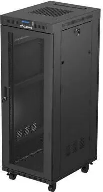 Rack LANBERG Sfat instalare rack 19" 32U 600x800mm, negru, usi perforate, set flat pack