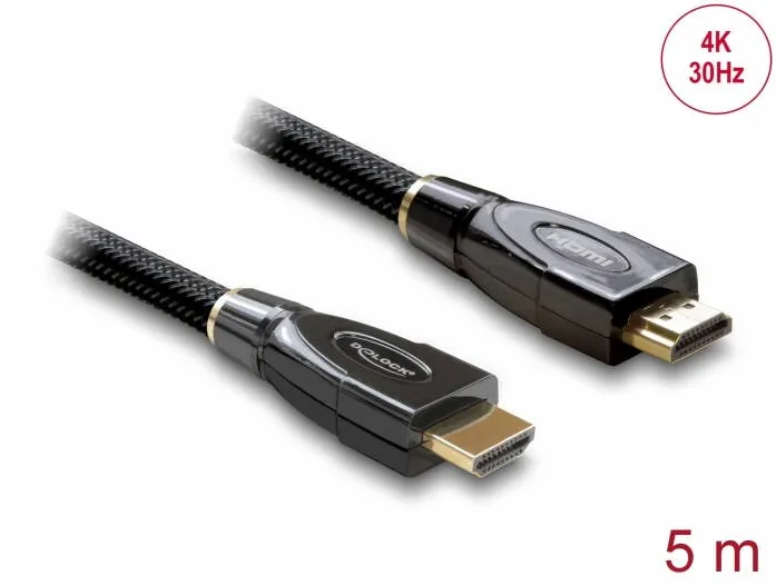 Cablu DELOCK HDMI Ethernet A -> A St/St 5.00m Premium
