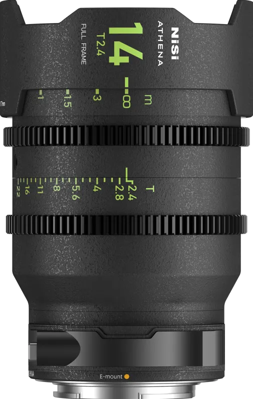 Obiectiv NISI Cine Lens Athena Prime 14mm T2.4 RF-Mount