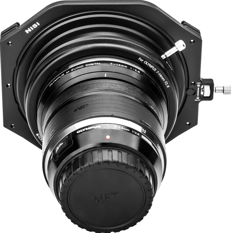 Suport filtru NISI 100mm pentru Olympus 7-14mm F2.8