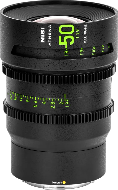 Obiectiv/Accesoriu NISI Cine Lens Athena Prime 50mm T1.9 L-Mount