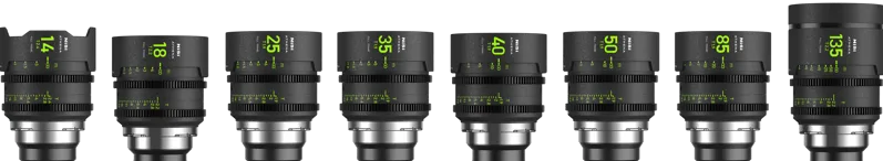 Obiectiv/Accesoriu NISI Cine Lens Set Athena Prime Master (8 Lenses)PL-Mount
