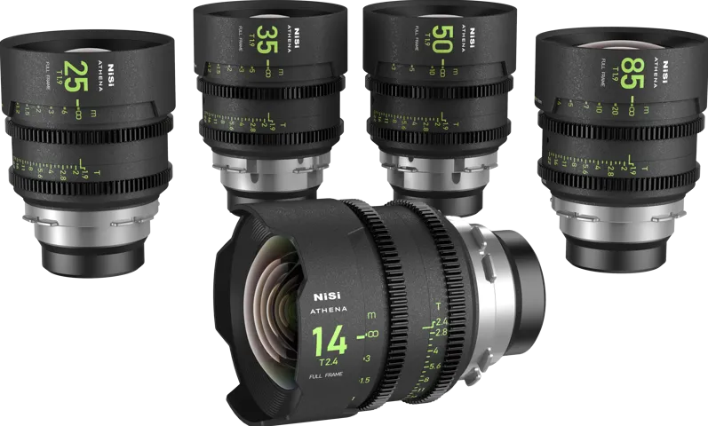 Obiectiv/Accesoriu NISI Cine Lens Set Athena Prime PL-Mount