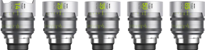 Obiectiv/Accesoriu NISI Athena Tuned Cine Lens Set PL-Mount