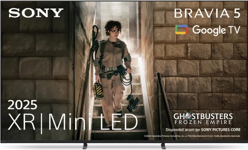 Televizor Sony MiniLED Sony 139 cm (55") K55XR55, Ultra HD 4K, Smart TV, WiFi, CI+
