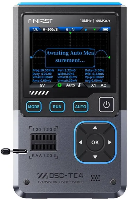 FNIRSI Mini osciloscop portabil 3 in 1 DSO-TC4