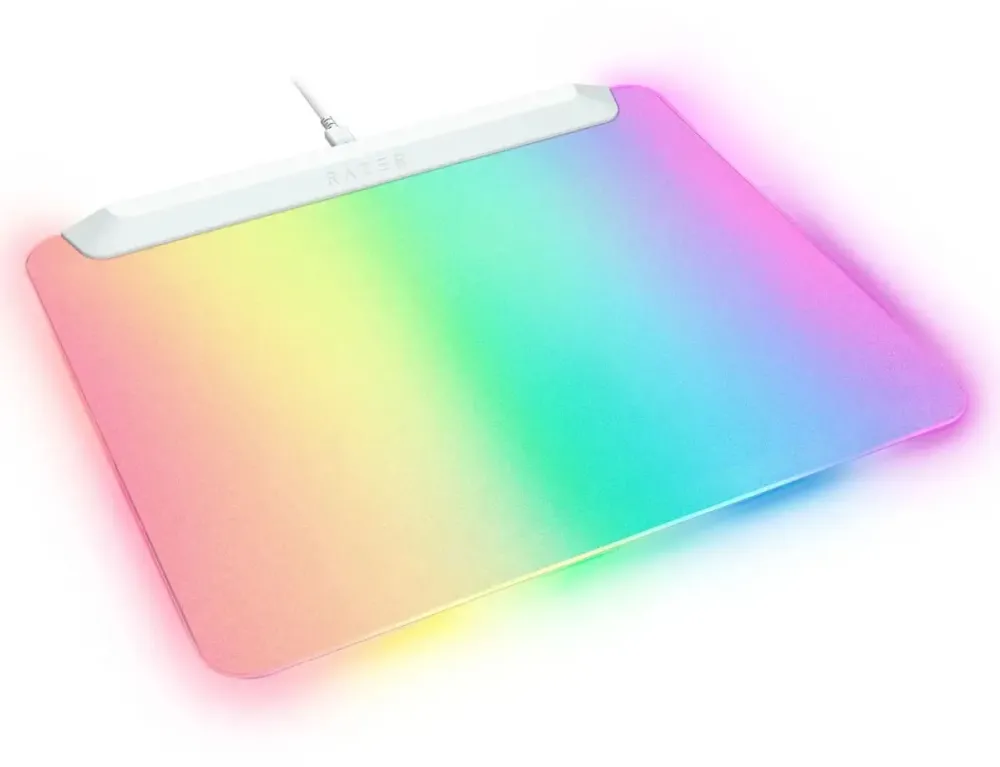 Mouse pad RAZER Razer Firefly V2 Pro - Multi-zone Chroma Gaming Mauspad - weiß