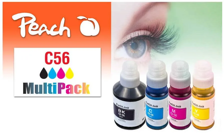 Cartus Imprimanta Peach Multipack cartuse cerneala, Peach, 70/170 ml, Multicolor