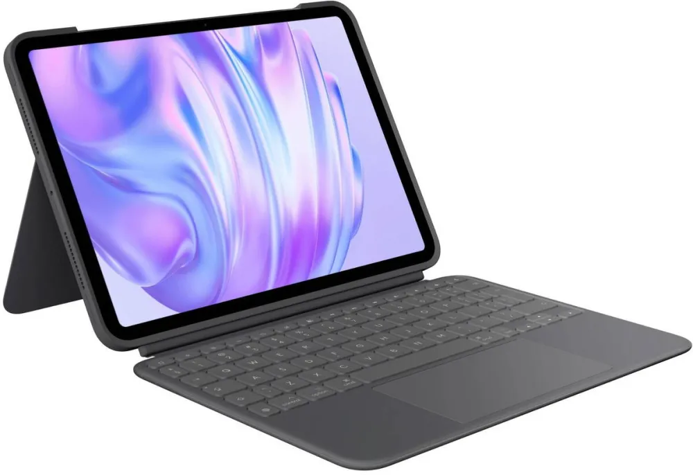 Accesoriu Tableta LOGITECH Husa cu tastatura pentru tableta, Logitech, compatibil cu iPad Pro, 11 inch, gri, 254.1x189.4x13.5mm