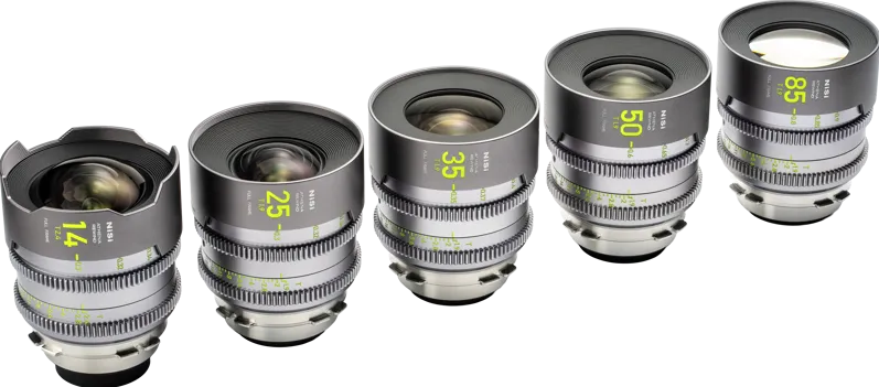 Obiectiv/Accesoriu NISI Cine Lens Set Athena Prime Rewind PL-Mount