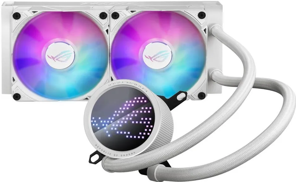 Cooler Asus ROG RYUO III 240, radiator 240mm, ARGB, compatibil Intel/AMD, alb, 90RC00J2-M0UAY0