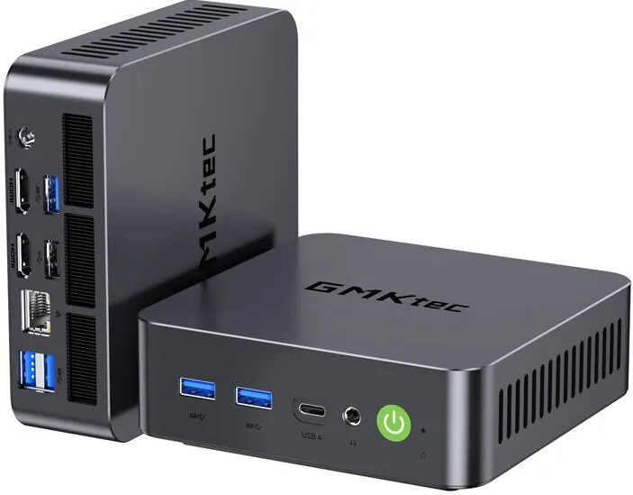 Sistem Mini GMKtec K17 cu procesor Intel Core Ultra 5 226V, 16 GB RAM, 1 TB spatiu de stocare si Windows 11 Pro