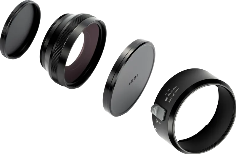 Kit lentila de conversie unghi larg NISI 0.78x cu adaptor pentru Ricoh GR III