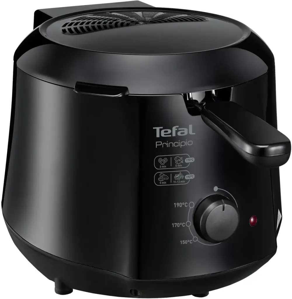 TEFAL Friteuza, Minicompact Principio FF230831, 1000W, 1.2L, Negru