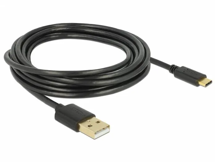 DELOCK 85209, USB-C cable - USB-C to USB - 3 m