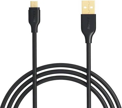 Aukey Cablu Date CB-MD1 USB 1 m USB 2.0 USB A Micro-USB B Negru
