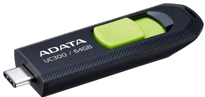 Memorie USB ADATA 64GB, UC300, USB Type-C, Black
