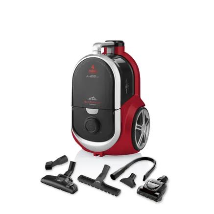 Aspirator ETA ETA ETA351790000 Stormy Turbo cleaner, Power 800 W, Bagless, Working radius 10 m, Black/Red