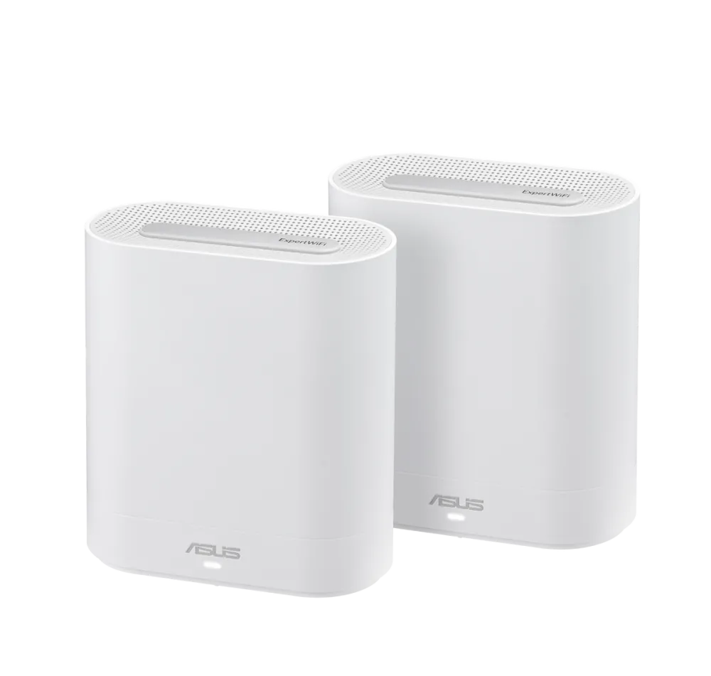 Router Wireless Asus EBM68 Tri-band Business Mesh System 802.11ax, Wifi 6 (W-2pk), EU+UK plug