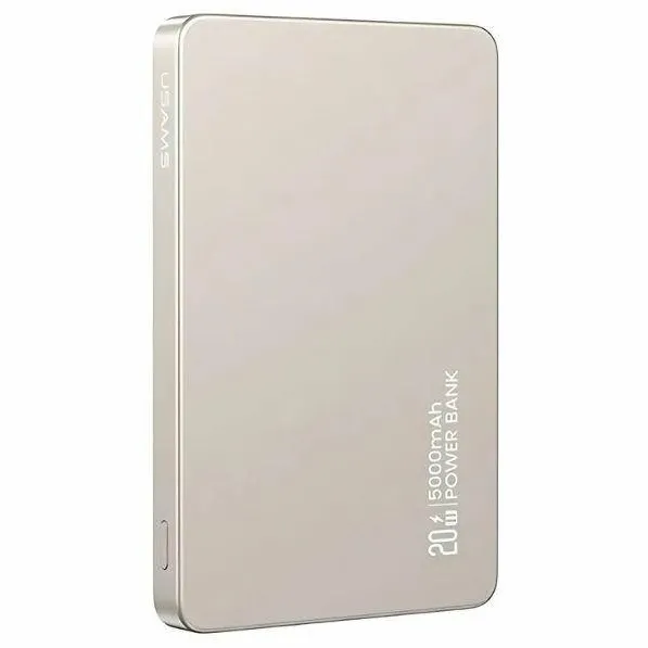 Baterie Externa USAMS 5000mAh 20W Induction MagSafe titan
