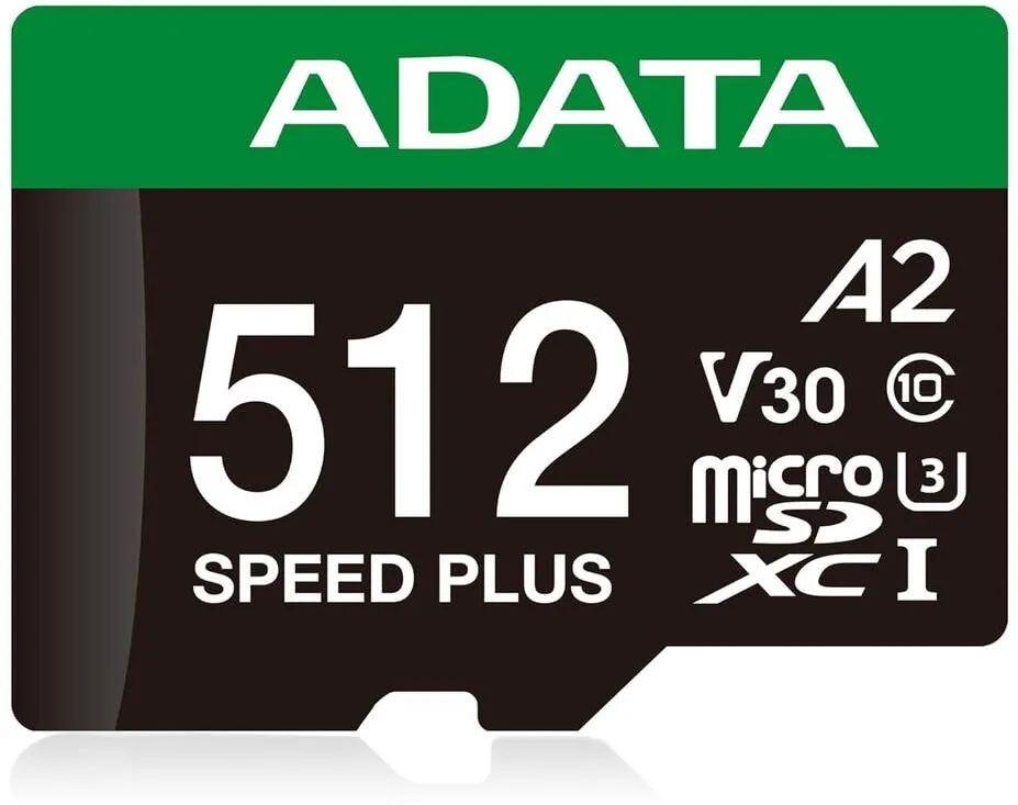 Card de Memorie ADATA microSD Speed Plus card 512GB UHS1 U3 V30 A2 180/160 MB/s