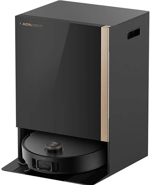 MOVA Aspirator robot cu mop MOVA Mobius 60 Wet and Dry RLV83LE, 30000Pa, 6400mAh, 40 min FlexScope, statie inteligenta
