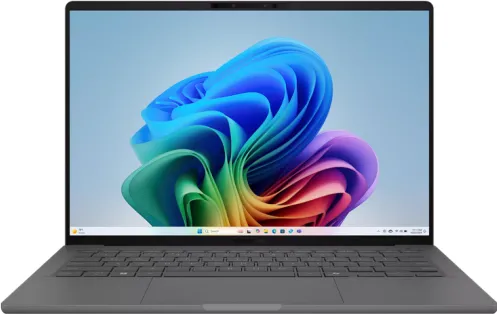 Laptop Asus ASUS Zenbook A14 UX3407NA-QD099W Qualcomm Snapdragon X2 Elite 14inch WUXGA OLED 32GB LPDDR5X 1TB SSD W11H 3Y Iceland Gray